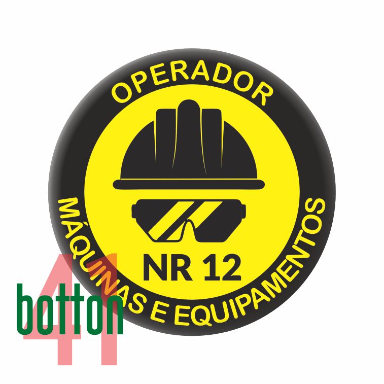 Botton NR12 - Op. Máquinas e Equipamentos